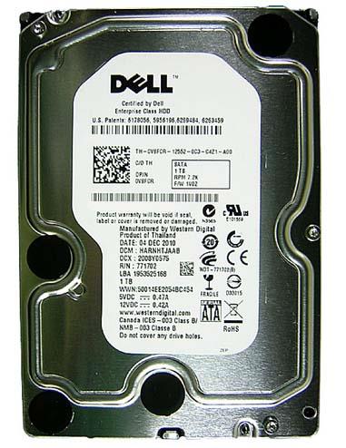 341-7526 Dell 1TB 7200RPM SATA 3Gbps 3.5-inch Internal Hard Drive