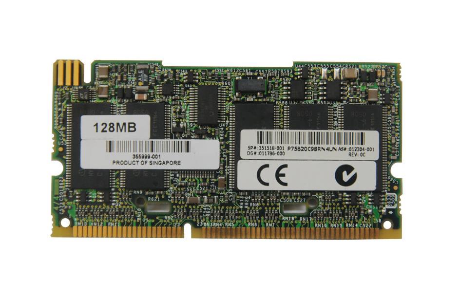 351518-00100 HP 128MB Battery Backed Write Cache (BBWC) Enabler Memory for HP Smart Array 641/642 Controllers