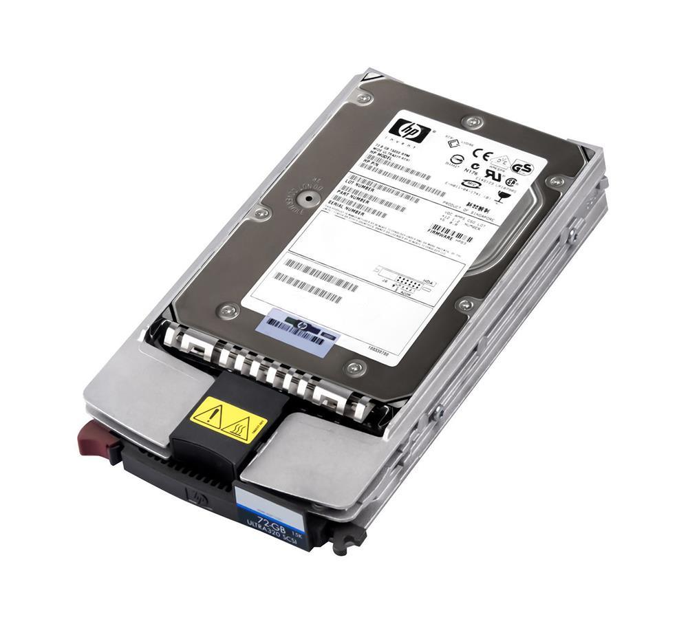 365699-011 HP 72.8GB 15000RPM Ultra-320 SCSI 68-Pin LVD 3.5-inch Internal Hard Drive