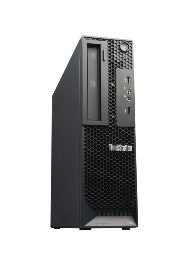 3695QHU Lenovo ThinkStation E31 Small Form Factor Workstation - 1 x Processors Supported - 1 x Intel Core i7 (3rd Gen) i7-3770 Quad-core (4 Core) 3.40 GHz (Refurbished)