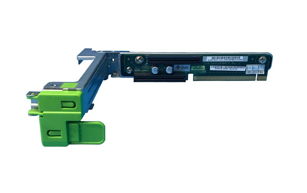 371-2101 Sun 2-Slot 8 Channel PCI Express Riser with PCI Filler Panel and Riser Bracket RoHS Y