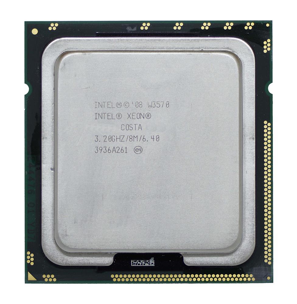 371-4458 Sun 3.20GHz 6.4 GT/s QPI 8MB L3 Cache Socket LGA1366 Intel Xeon Quad-Core W3570 Processor Upgrade