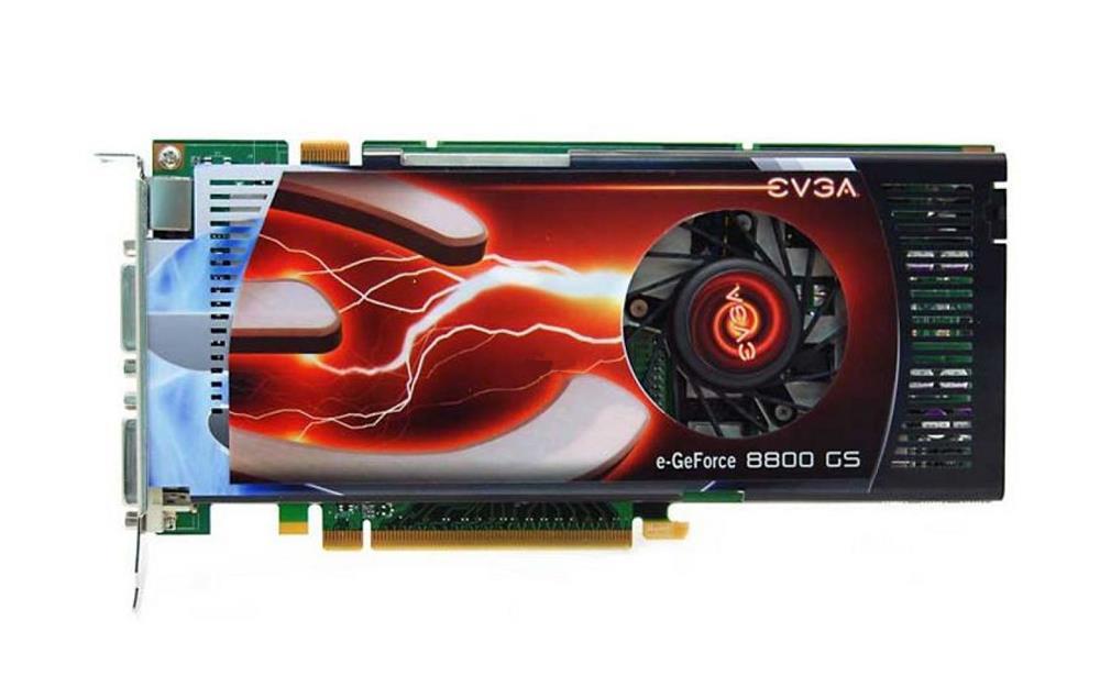 384P3N853B1 EVGA GeForce 8800 GS SuperClocked 384MB 192-bit GDDR3 PCI Express 2.0 x16 HDCP Ready SLI Supported Video Graphics Card