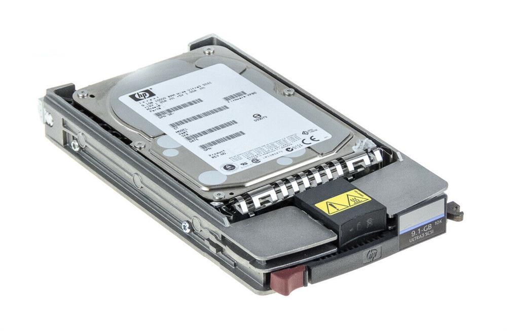 386536-001 HP 9.1GB 10000RPM Ultra2 Wide SCSI 80-Pin LVD Hot Swap 3.5-inch Internal Hard Drive