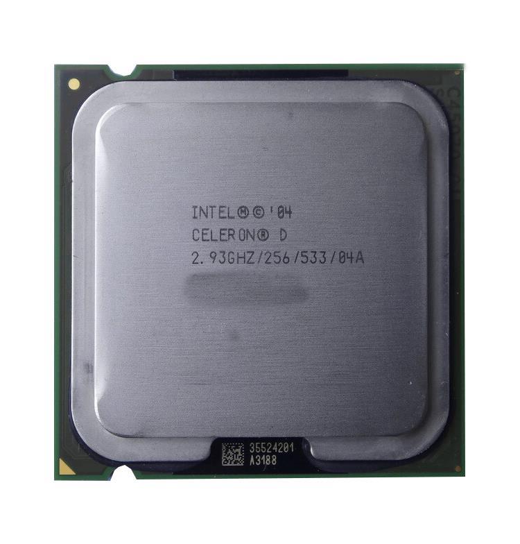 391701-B21 HP 2.93GHz 533MHz FSB 256KB L2 Cache Intel Celeron D 340J Processor Upgrade for DL320 G4 Server