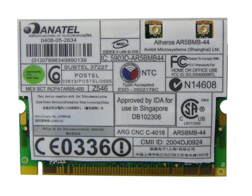 39T0081 IBM 802.11a/b/g Wireless LAN Mini-PCI Adapter