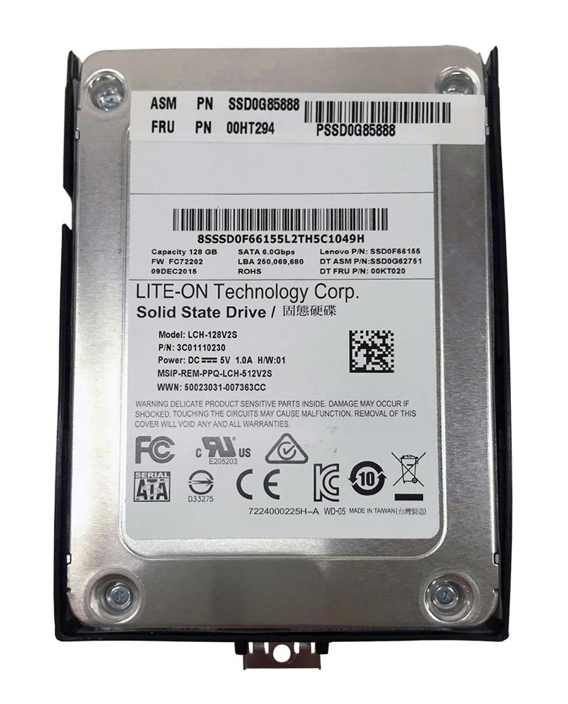 3C01110230 Lenovo 128GB MLC SATA 6Gbps 2.5-inch Internal Solid State Drive (SSD)