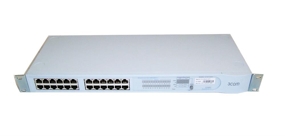 3C16465C 3Com SuperStack 3 24-Ports 10/100Base-TX Baseline Ethwernet Switch (Refurbished)