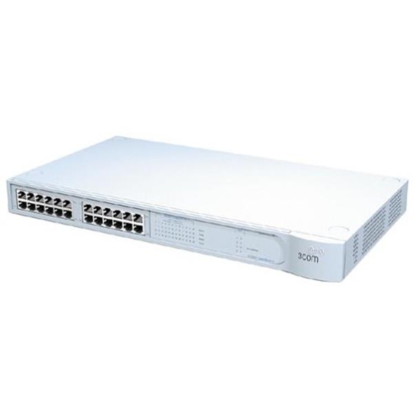 3C16985B 3Com SuperStack 3 24-Ports 100Mbps 3300XM External Rackmount Switch (Refurbished)
