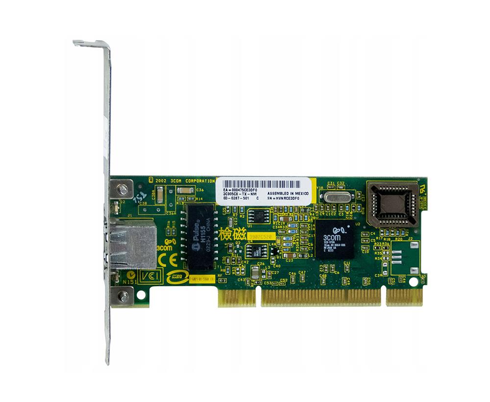 3C905CX-TX 3Com 1-Port 100Mb/s RJ45 PCIE Fast Ethernet Network Card