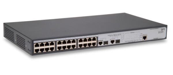 3CBLSF26 3Com 24-Ports Baseline 2226 Plus Switch (Refurbished)