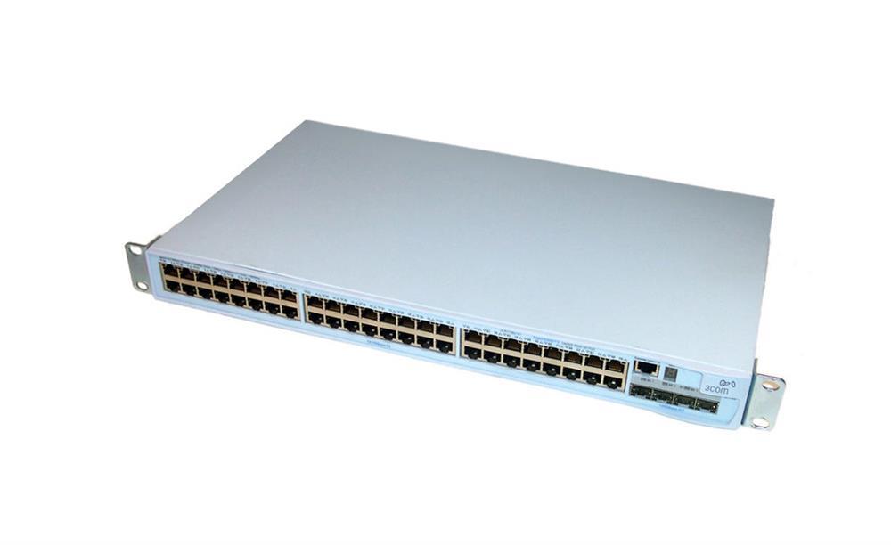 3CR17562-91-US-A1 3Com 4500 48-Ports EN Fast EN 10Base-T 100Base-TX + 2x1000Base-T/SF Stackable Switch (Refurbished)