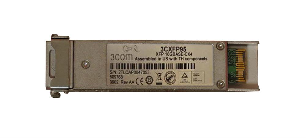 3CXFP95 ENET 10Gbps 10GBase-CX4 Copper 15m Infiniband CX4 Connector XFP Transceiver Module for 3Com Compatible