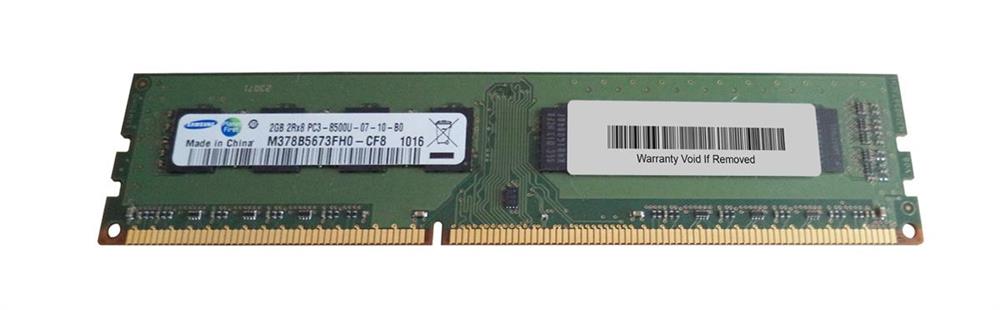 3D-13D368N642038-2G 2GB Module DDR3 PC3-8500 CL=7 non-ECC Unbuffered DDR3-1066 1.5V 256Meg x 64 for Intel DQ67SW Motherboard n/a