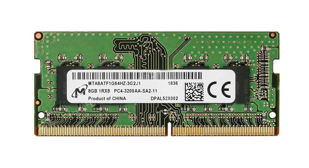 3D-1574N642744-8G 8GB Module DDR4 SoDimm 260-Pin PC4-25600 CL=22 non-ECC Unbuffered DDR4-3200 Single Rank, x16 1.2V 1024Meg x 64 for MSI - Micro-Star International Co., Ltd. Alpha 17 A4DEK Notebook n/a