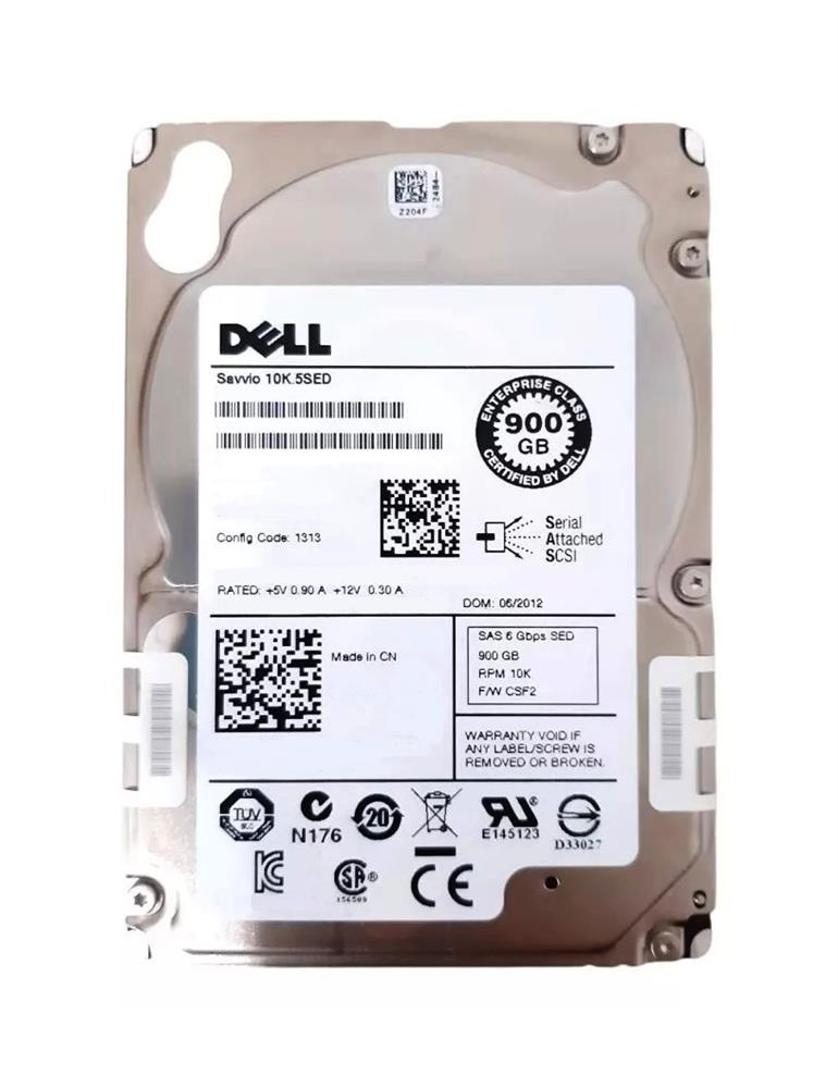 400-23983 Dell 900GB 10000RPM SAS 6Gbps 2.5-inch Internal Hard Drive