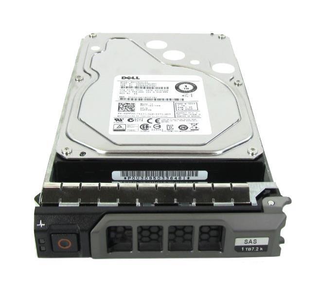 400-26160 Dell 1TB 7200RPM SAS 6Gbps Nearline Hot Swap 2.5-inch Internal Hard Drive with Tray for PowerEdge Servers