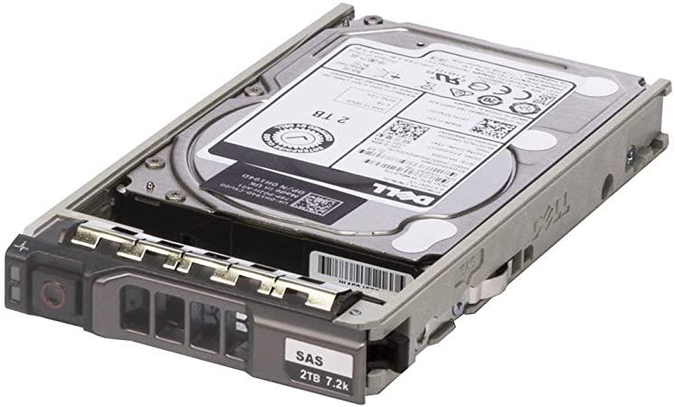 400-AFZT Dell 2TB 7200RPM SAS 12Gbps 3.5-Inch Internal Hard Drive with Tray