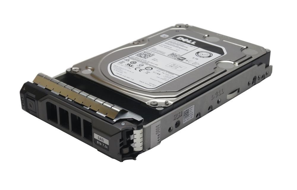 400-AMPJ Dell 8TB 7200RPM SAS 6Gbps 3.5-inch Internal Hard Drive with Caddy
