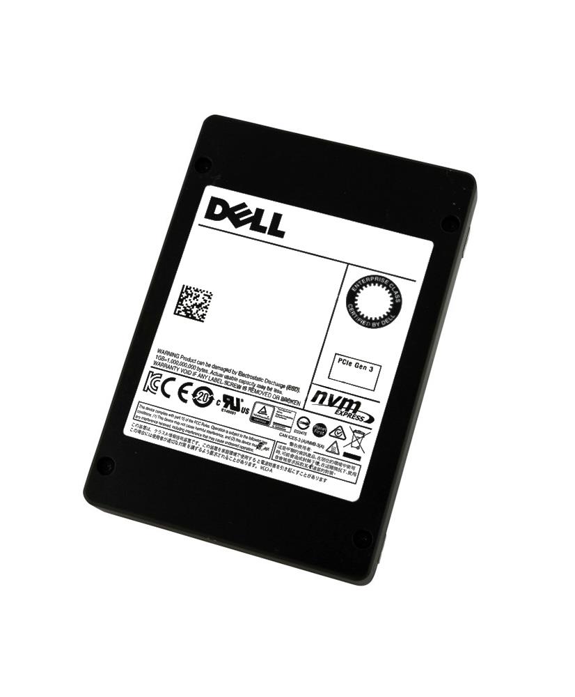 400-AWJR Dell 3.2TB PCI Express NVMe Mixed Use U.2 2.5-inch Internal Solid State Drive (SSD)
