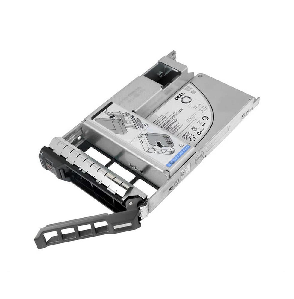 400-AXTF Dell 3.84TB TLC SATA 6Gbps Read Intensive 2.5-inch Internal Solid State Drive (SSD) with 3.5-inch Hybrid Carrier