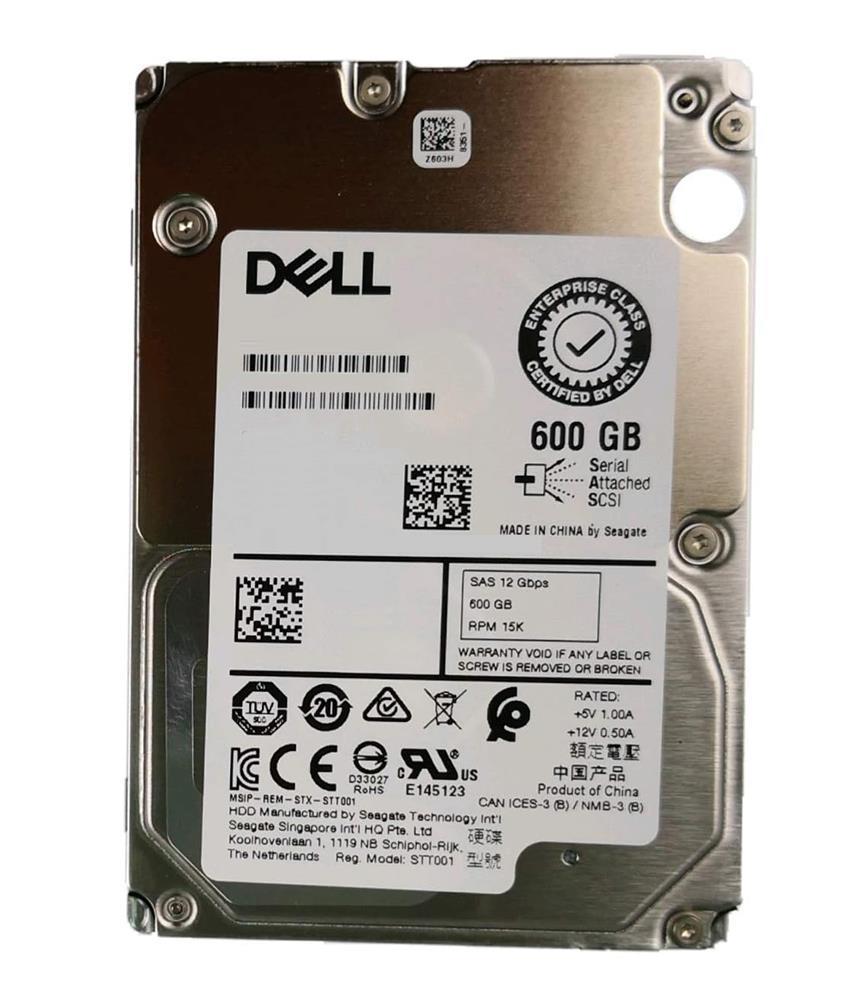 400-BJTF Dell 600GB 15000RPM SAS 12Gbps 2.5-inch Internal Hard Drive