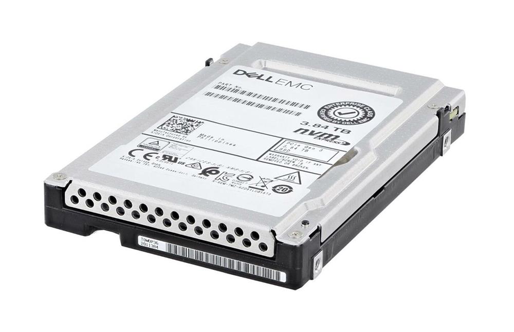 400-BKJH Dell EMC 3.84TB PCI Express 4.0 x4 NVMe Read Intensive U.2 2.5-inch Internal Solid State Drive (SSD)