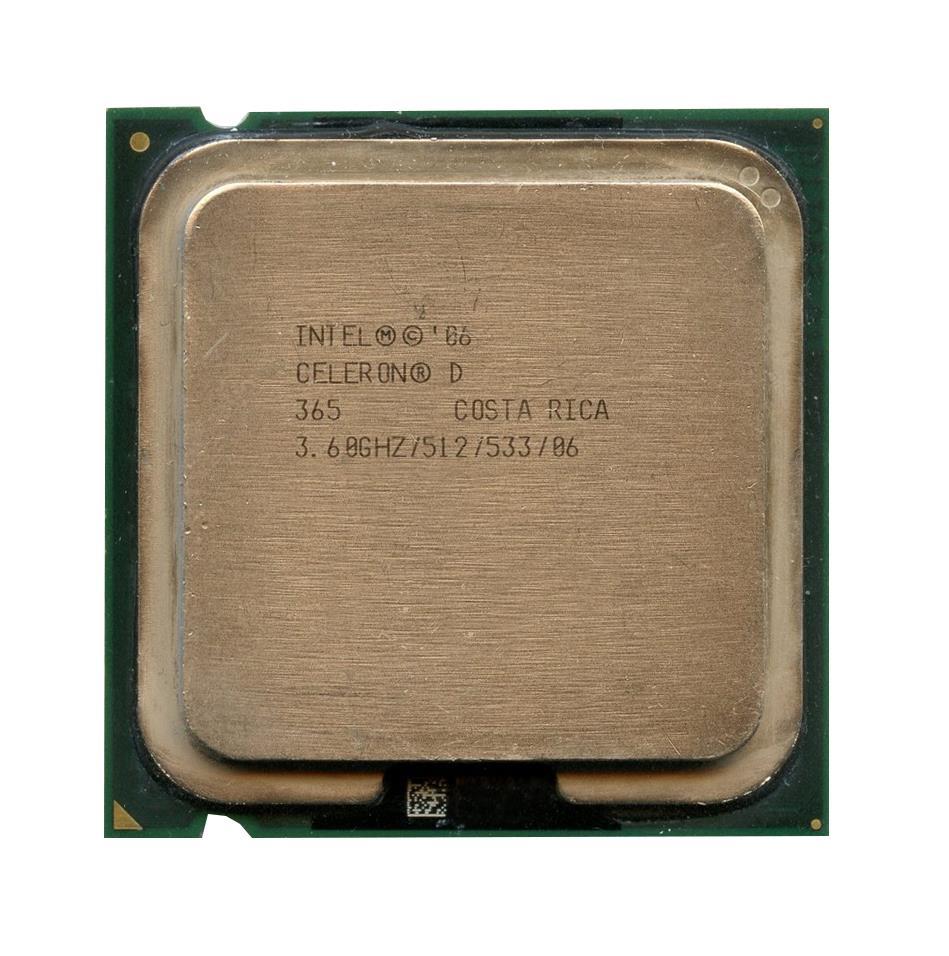 408802-205 HP 3.60GHz 533MHz FSB 512KB L2 Cache Intel Celeron D 365 Desktop Processor Upgrade