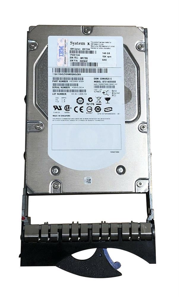40K1044-RF IBM 146GB 15000RPM SAS 3Gbps 16MB Cache 3.5-inch Internal Hard Drive