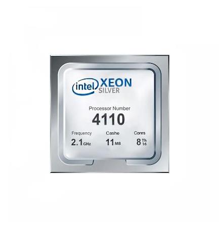4110-SILVER Intel Xeon Silver 4110 8-Core 2.10GHz 9.60GT/s UPI 11MB L3 Cache Socket LGA3647 Processor