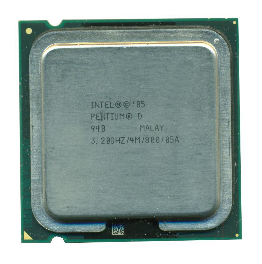 411147-B21N HP 3.20GHz 800MHz FSB 4MB L2 Cache Intel Pentium D 940 Dual Core Desktop Processor Upgrade for ProLiant DL320 G4 Server