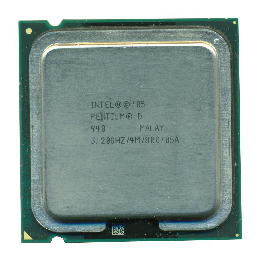 411147R-L21 HP 3.20GHz 800MHz FSB 4MB L2 Cache Intel Pentium D 940 Dual Core Desktop Processor Upgrade for ProLiant DL320 G4 Server