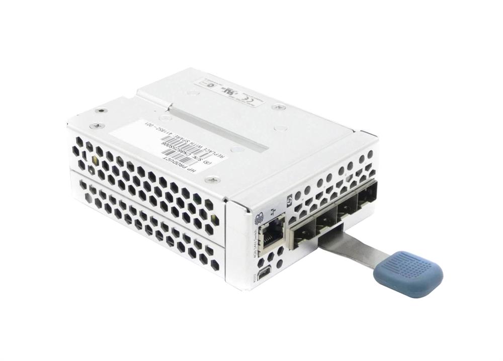 411852-001 HP Brocade 4GB 4-Port Fibre Channel SAN Switch for Blade P-Class Servers (Refurbished)