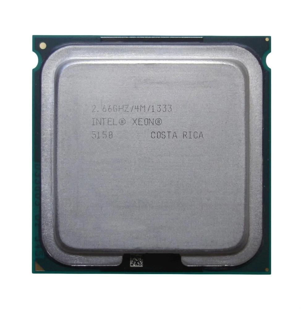 416577R-B21 HP 2.66GHz 1333MHz FSB 4MB L2 Cache Intel Xeon 5150 Dual Core Processor Upgrade for ProLiant DL360 G5 Server