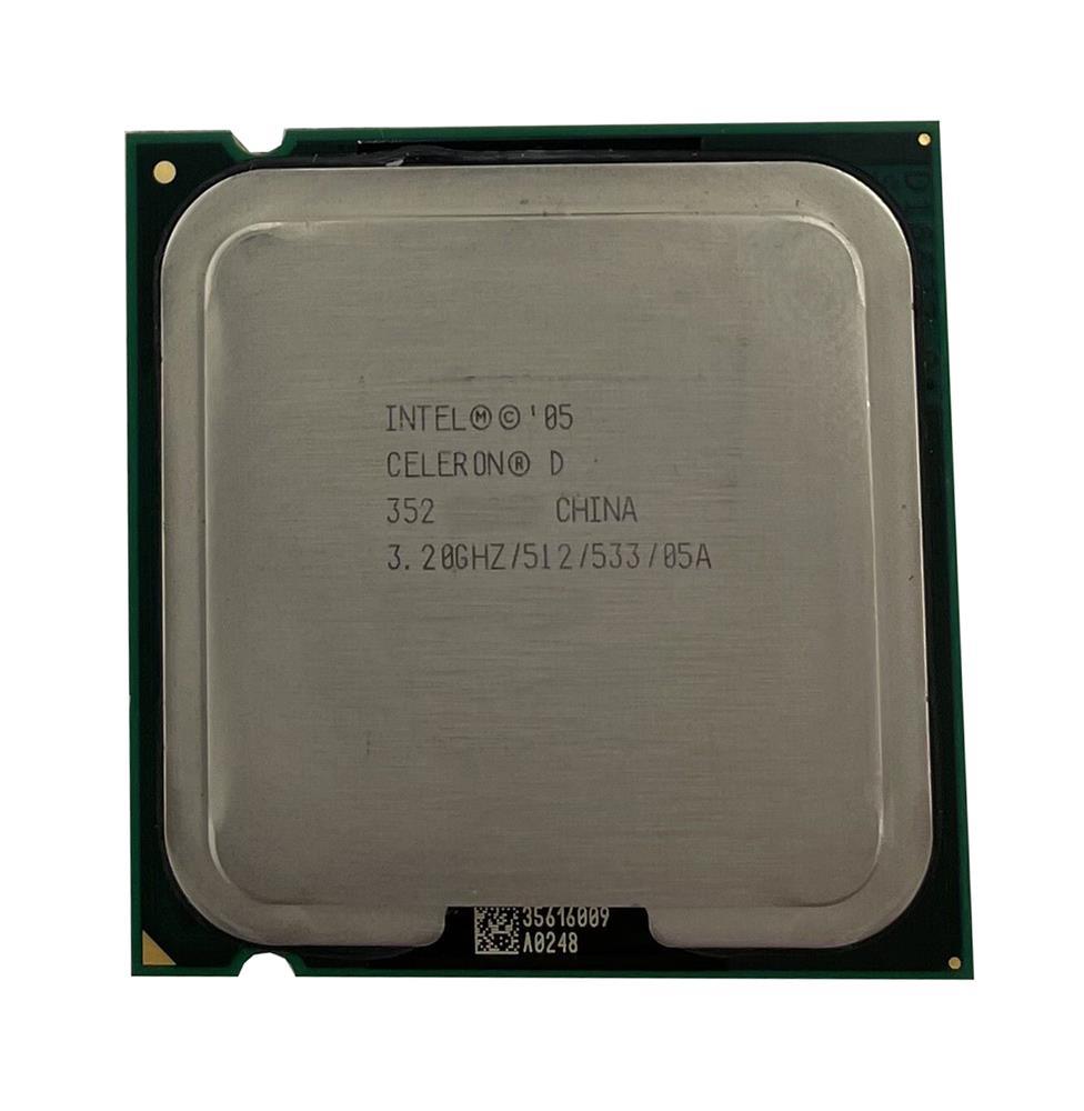 418779-001N HP 3.20GHz 533MHz FSB 512KB L2 Cache Intel Celeron D 352 Desktop Processor Upgrade
