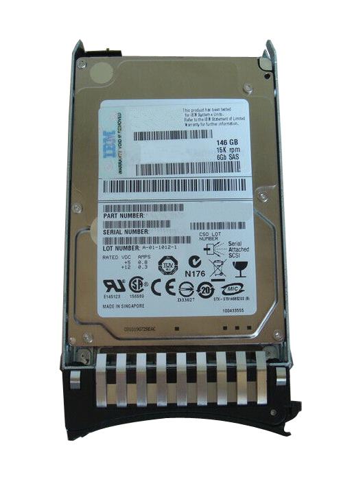 41Y8482 IBM 146GB 15000RPM SAS 6Gbps 16MB Cache 2.5-inch Internal Hard Drive