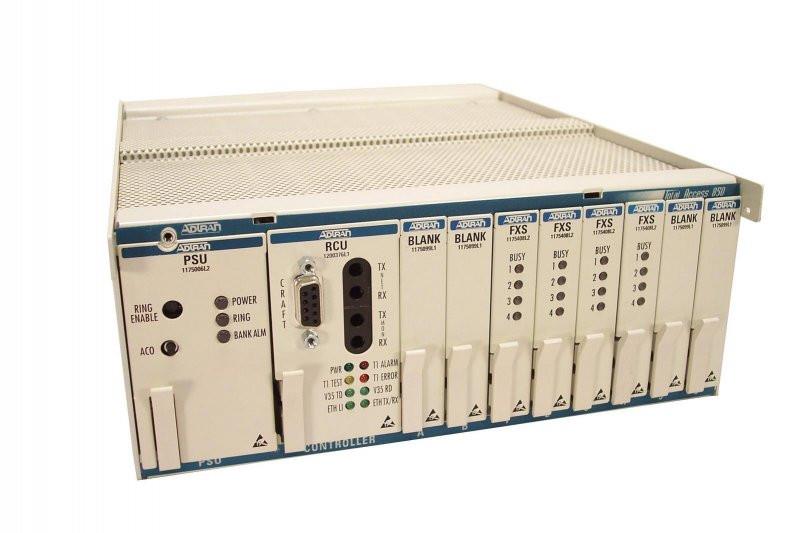 4203376L2 Adtran Total Access 850 Dc Chassis W/12 Fxs (t1 Rcu) (Refurbished)