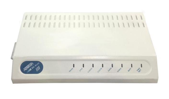 4213680L1#TDM Adtran Total Access 608 T1 TDM Gateway 8 x FXS 1 x T1 WAN 1 x 10/100Base-TX LAN 1 x Serial 1 x DSX-1 WAN (Refurbished)