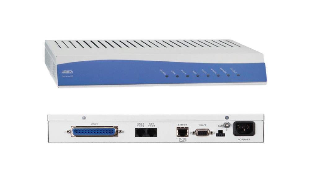 4240916L1 Adtran Total Access 916e Gateway 4 x T1/FT1 WAN, 1 x 10/100Base-TX LAN, 1 x (Refurbished)