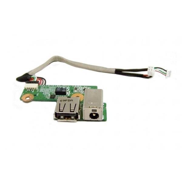 431445-001 HP USB Socket and Power Connector Board (65-Watt)