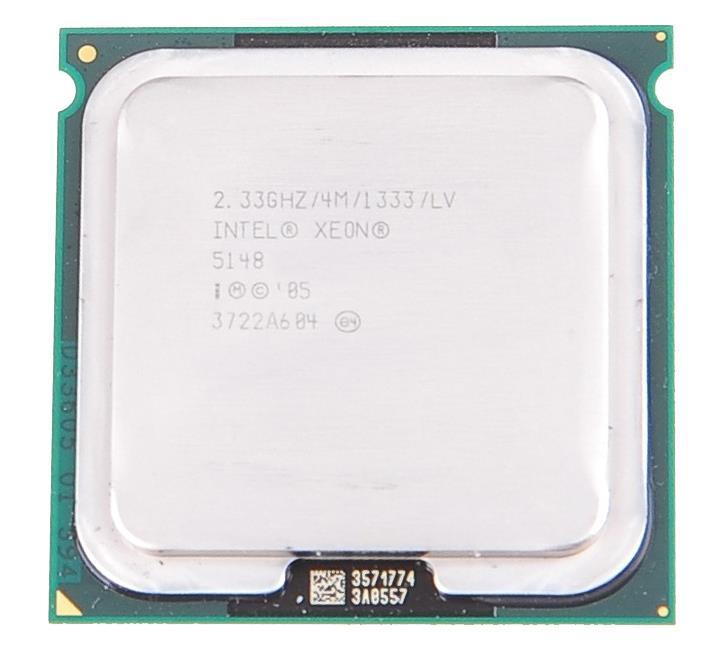 433253-B21 HP 2.33GHz 1333MHz FSB 4MB L2 Cache Intel Xeon LV 5148 Dual Core Processor Upgrade