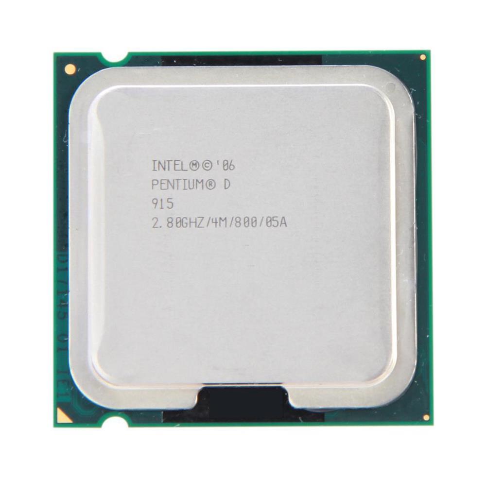 436174-001 HP 2.80GHz 800MHz FSB 4MB L2 Cache Intel Pentium D Dual Core 915 Processor Upgrade