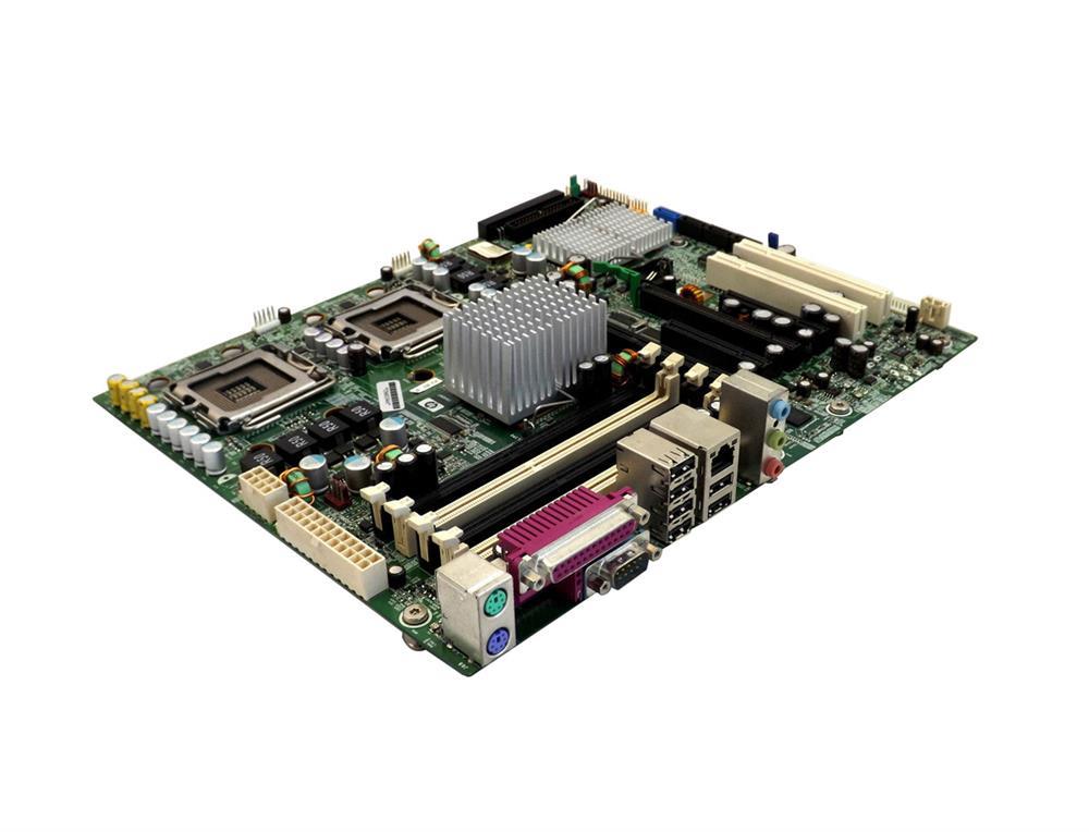 436925-001 HP System Board (MotherBoard) Xeon 1066Mhz FSB Dual CPU Capable for XW6400 Workstation (Refurbished)