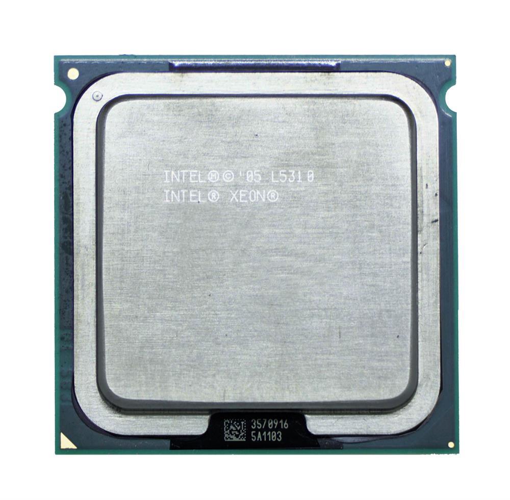 43W1125 IBM 1.60GHz 1066MHz FSB 8MB L2 Cache Intel Xeon L5310 LV Quad Core Processor Upgrade for BladeCenter HS21
