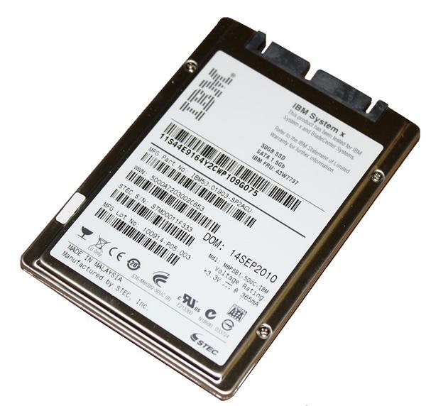 44E9164 IBM 50GB SLC SATA 1.5Gbps 1.8-inch Internal Solid State Drive (SSD)