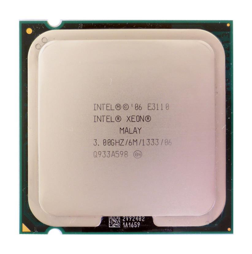 463436-B21 HP 3.00GHz 1333MHz FSB 6MB L2 Cache Intel Xeon E3110 Dual Core Processor Upgrade