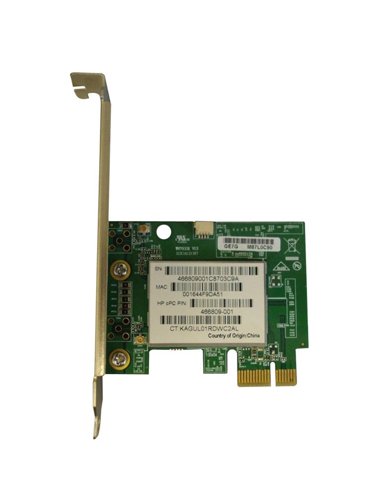 466809-001 HP IEEE 802.11b/g/n PCI Express x1 WLAN Wireless Network Card