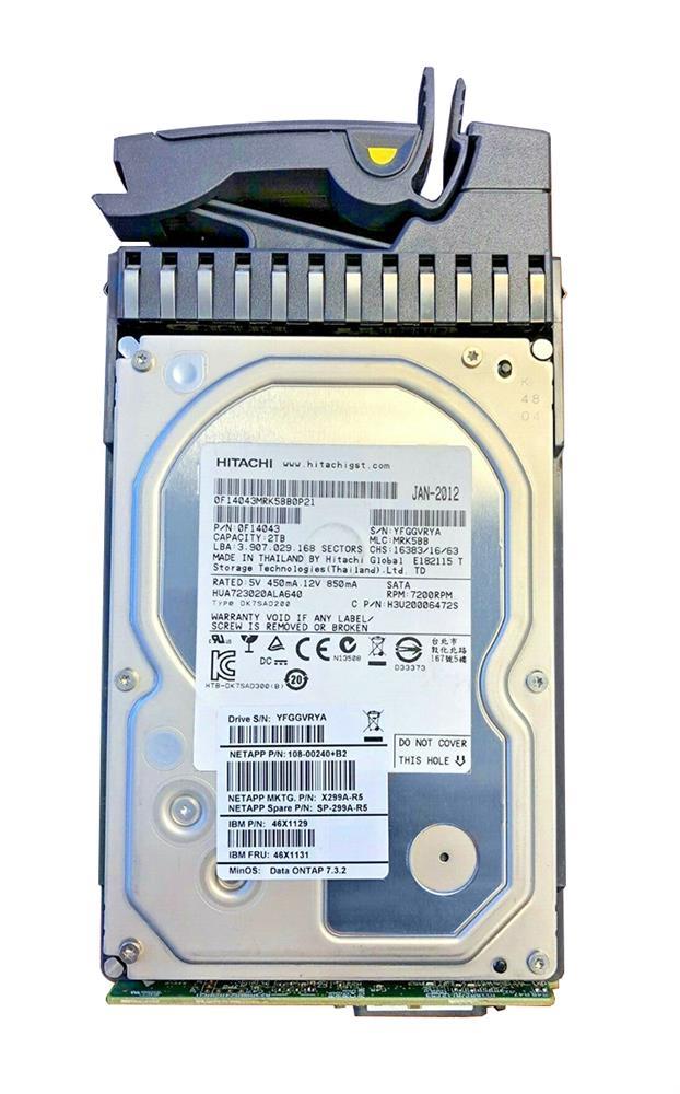 46X1129 IBM 2TB 7200RPM SATA 3Gbps 3.5-inch Internal Hard Drive