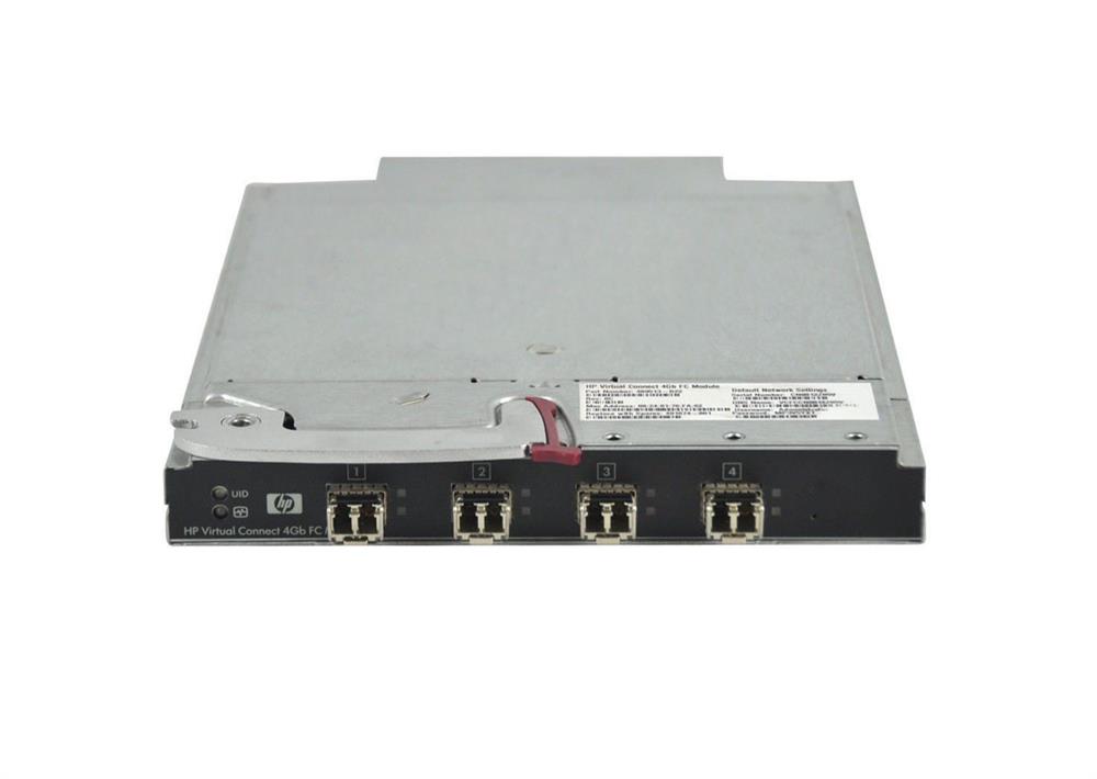 491674-001 HP 4GB Virtual Connect 4-Ports Fibre Channel Module for BladeSystem c-Class