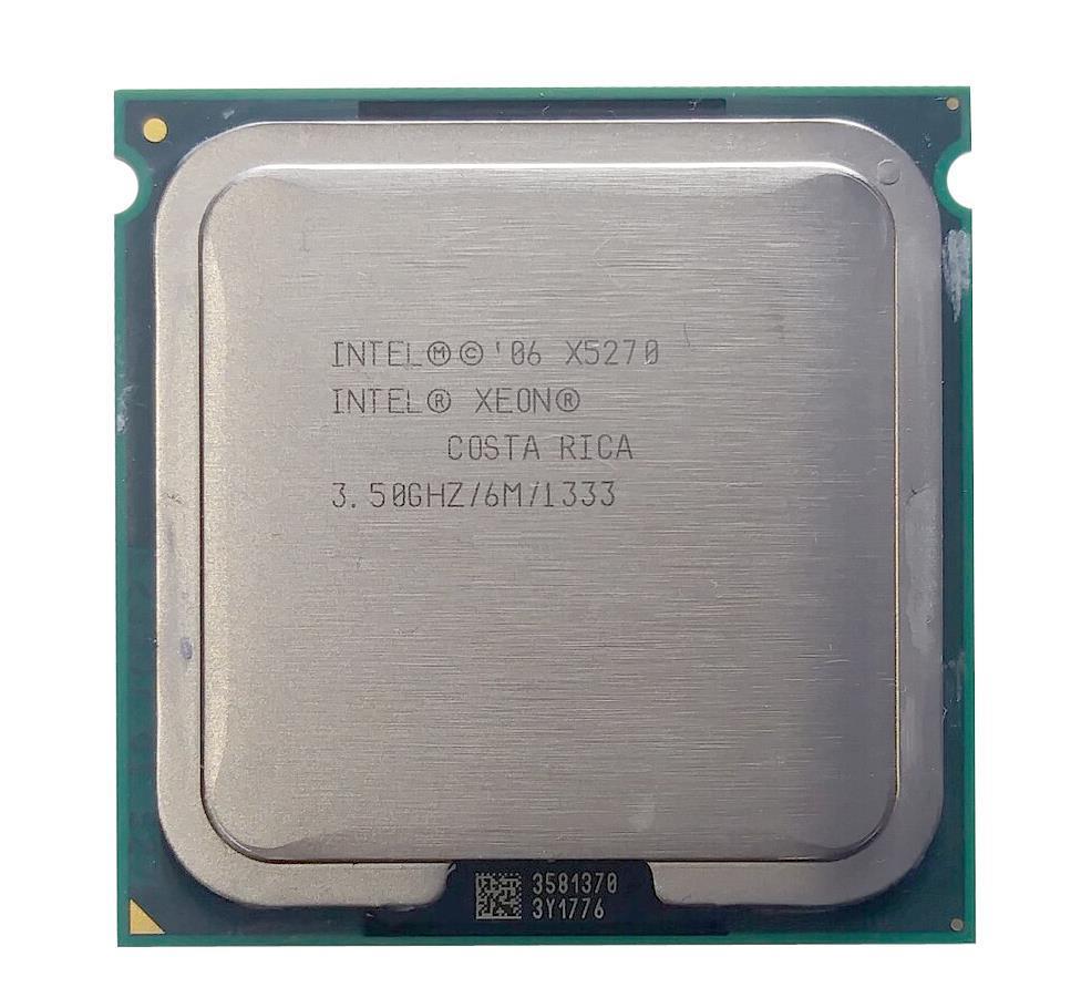 492309-B21N HP 3.50GHz 1333MHz FSB 6MB L2 Cache Intel Xeon X5270 Dual Core Processor Upgrade